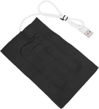 USB Cloth Heater Fast Heat Up, 5W Power Output, Portable Hand Warmer for Scarf, Cup, Pet Mat, Cloth Material, 15.4x10cm, 5V 1A