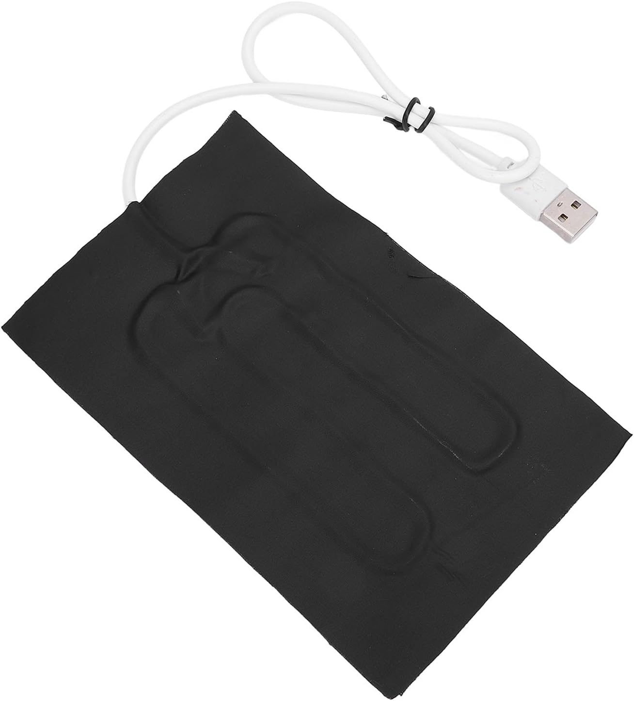 USB Cloth Heater Fast Heat Up, 5W Power Output, Portable Hand Warmer for Scarf, Cup, Pet Mat, Cloth Material, 15.4x10cm, 5V 1A