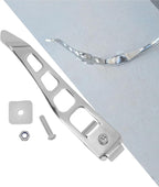 HDBUBALUS Motorcycle Kickstand Extension Fit for Harley Dyna Street Bob FXDB Fat Bob Low Rider Super Glide Custom 1993-2017 Chrome