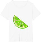 Sour Lime Slice Fruits Juice Lemonade Healthy Lemon T-Shirt T-Shirt