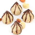 Ghasitaram Gifts Indian Sweets - Chocolate Drape Kaju Modak 800 gms