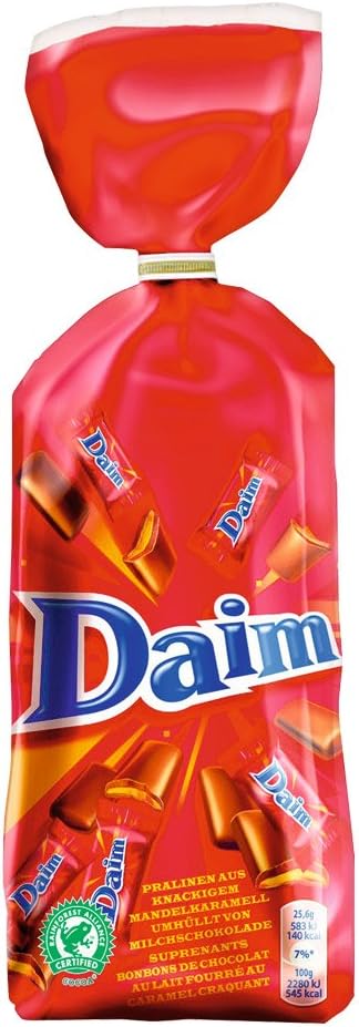 Daim Chocolate Bags - 200g Individual wrapped Daim Chocolates