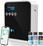 Waterless Essential Oil Diffuser,Hotel Home Aromatherapy Scent Diffuser with Smart APP & Touch Screen,250ml Capacity,1500 sq.ft Coverage|Large Room Oil Diffusers for Hotel Collection