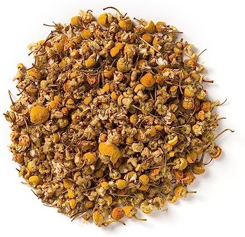 Davidson's Organics, Chamomile Flowers, Loose Leaf Tea, 16-Ounce Bag