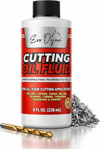 Cutting Oil, Cutting Fluid 8-OZ, Made in The USA | Cutting Oil for Drilling, Tapping, Milling | Professional Grade Fluid - Safe on Metal & Glass by Evo Dyne