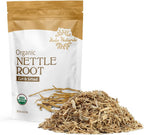 Organic Nettle Root Cut & Sifted, 4 Ounces (Urtica dioica) USDA Certified | Resealable Pouch| Packaged in The USA
