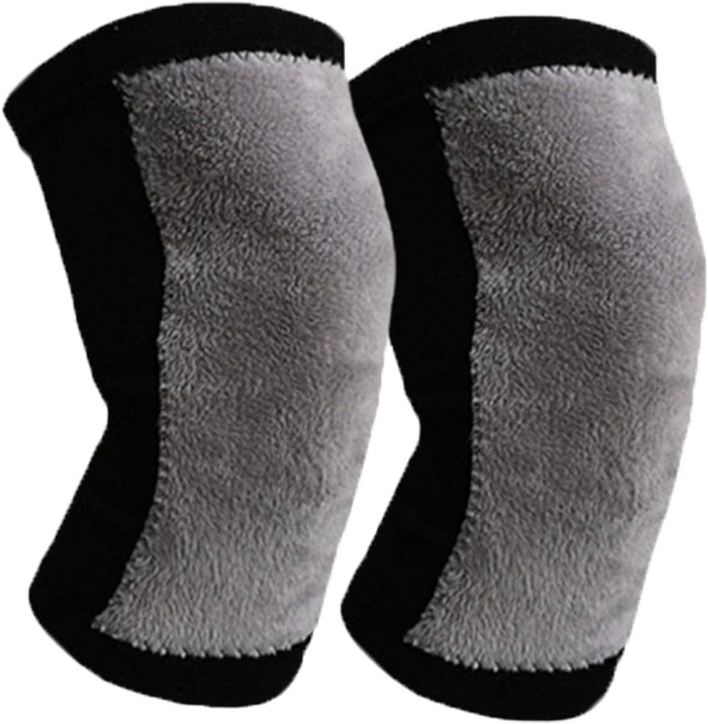 Women Men Winter Knee Warmers Knee Brace Sleeve Leg Warmer Wool Cashmere Thicken Knee Supports Knee Pads Legging Stocking Warm Thermal Ski Cycling Knee Brace Sleeve for Joint Pain Arthritis 1 Pair