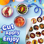 30 x Edible Cupcake Toppers Themed of Flash Party DC Collection of Edible Cake Decorations | Uncut Edible on Icing Sheet