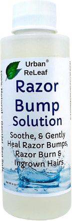Urban ReLeaf Razor Bump Solution ! Natural Sea Salt and Tea Tree. Soothe & Gently Calm Shaving Bumps, Burns & Ingrown Hairs. Made fresh in USA! Helps Irritation.