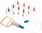 FRCOLOR Vacuum Suction Cupping Cups Cupping Therapy Device Home Massage Tool Beauty Tool Thickened Cups Set