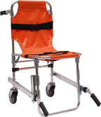 Stair Chair for Elderly, Emergency Stair Stretcher Chair 350.5lbs Capacity, Foldable Staircase Transport Chair with Wheels and Safety Belt, for Patient Transfer Mobility Aid Home,Outdoor,Hospital