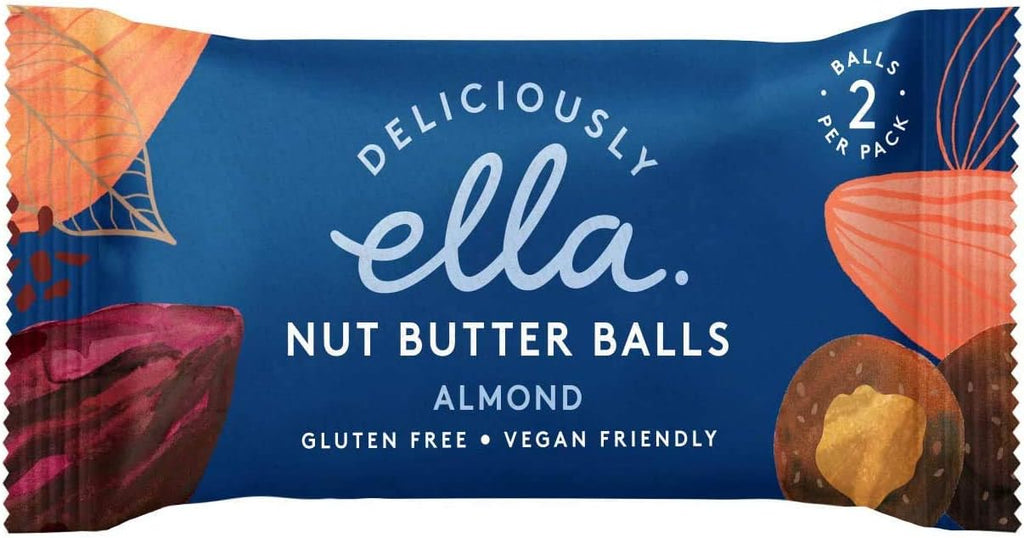 DELICIOUSLY ELLA Almond Nut Butter Ball, 36 GR