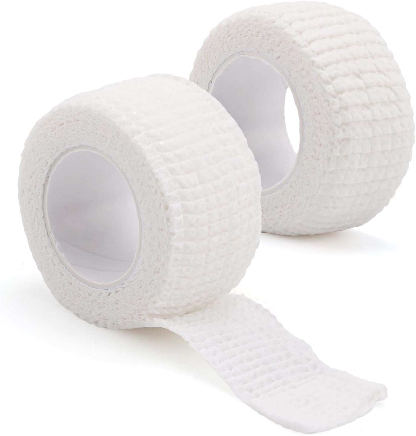 2 Rolls Golf Finger Tape for Protection, 1 Inch x 4.4 Yards All Weather Non-Sticky Sports Tape Waterproof Golfers Hand Wrap for Fingers