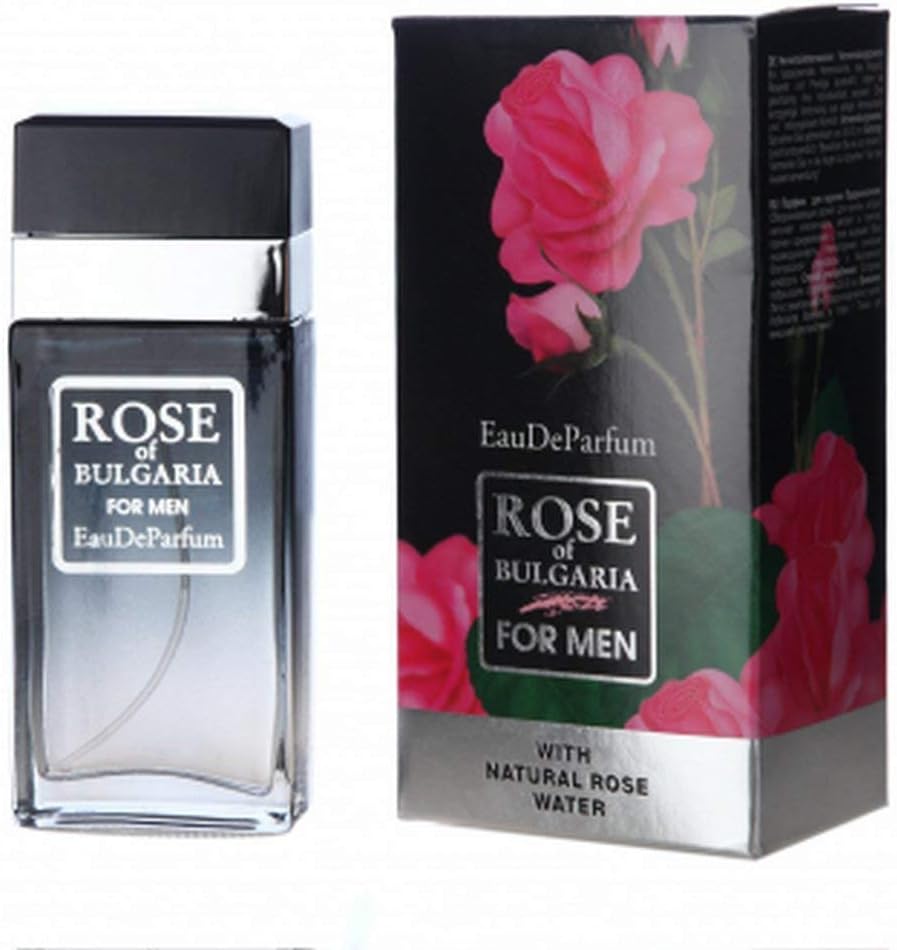 Rose of Bulgaria for Men Eau de Parfum with Natural Rose Water 2 fl oz/60 ml