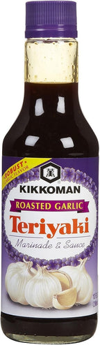 Kikkoman Roasted Garlic Teriyaki Marinade & Sauce - 10 oz