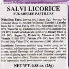 12-Pack Lakerol Salvi Licorice Sugar Free Pastilles Stevia Candy 0.88-ounce Packages