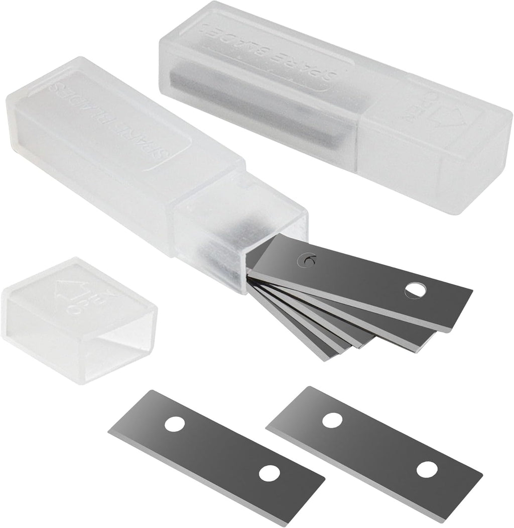 3081-00 Leather Replacement Blades for Tandy Leather 3080-00, Leather Strip and Strap Cutter Replacement Blade 20 Pack