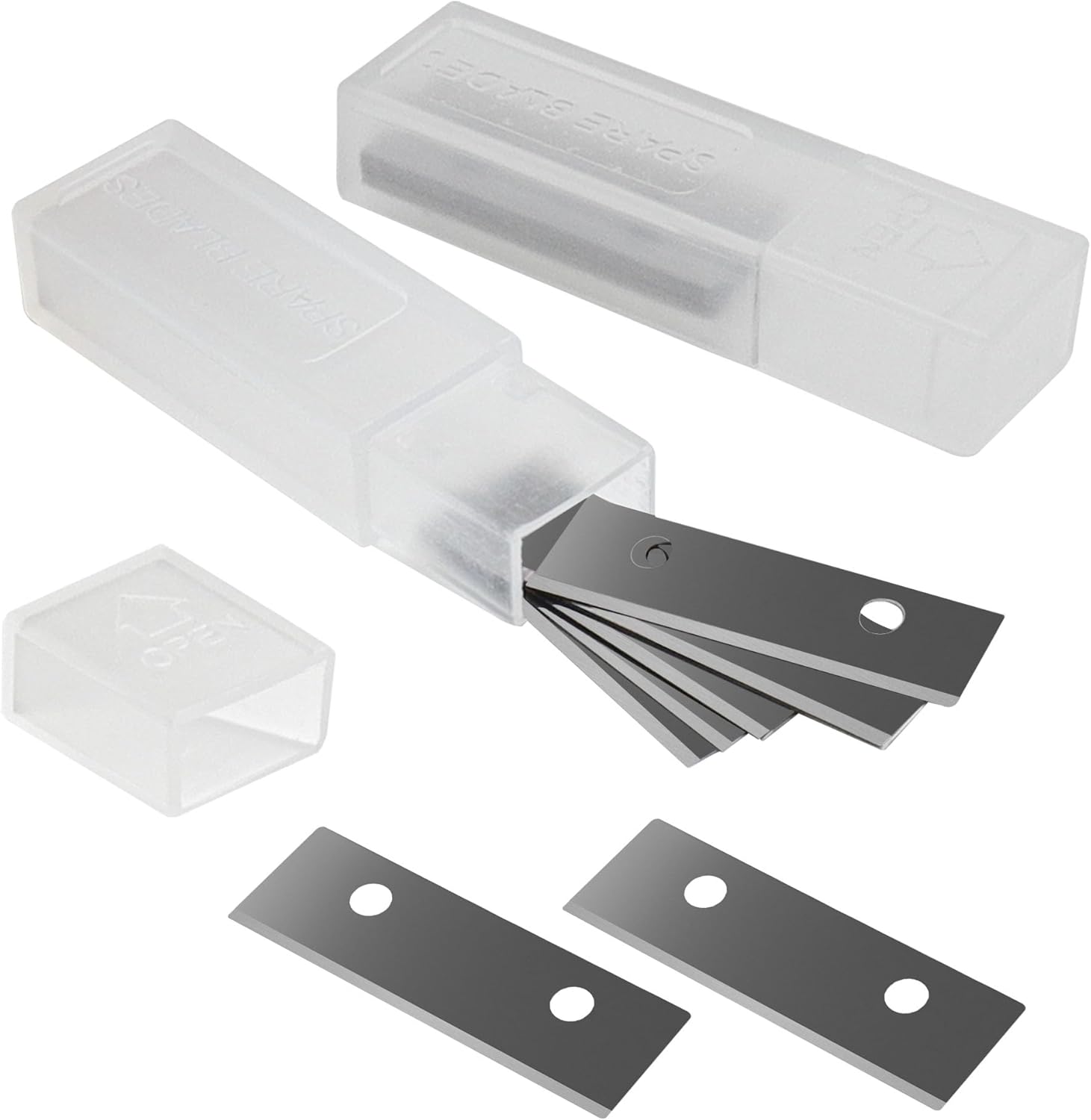 3081-00 Leather Replacement Blades for Tandy Leather 3080-00, Leather Strip and Strap Cutter Replacement Blade 20 Pack
