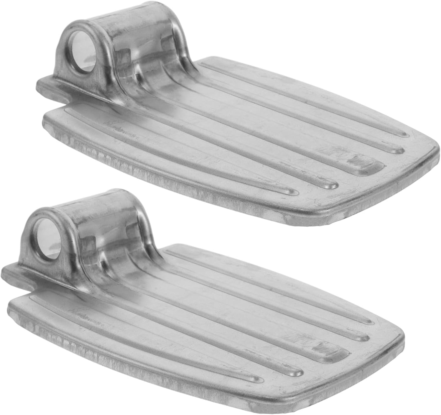Thickened Metal Wheelchair Footrest Replacement with Extended Wide Footplate for Enhanced Stability Install Wheelchair Footrest Pads Suitable for Hospitals Nursing Homes and Home