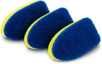 LIBMAN Dishmatic® Non-Scratch Scrubber Dish Wand Refills Dish Cleaning Sponge - Gentle Non-Scratch Sponge Heads, Safe for Glass & Delicate Dishes