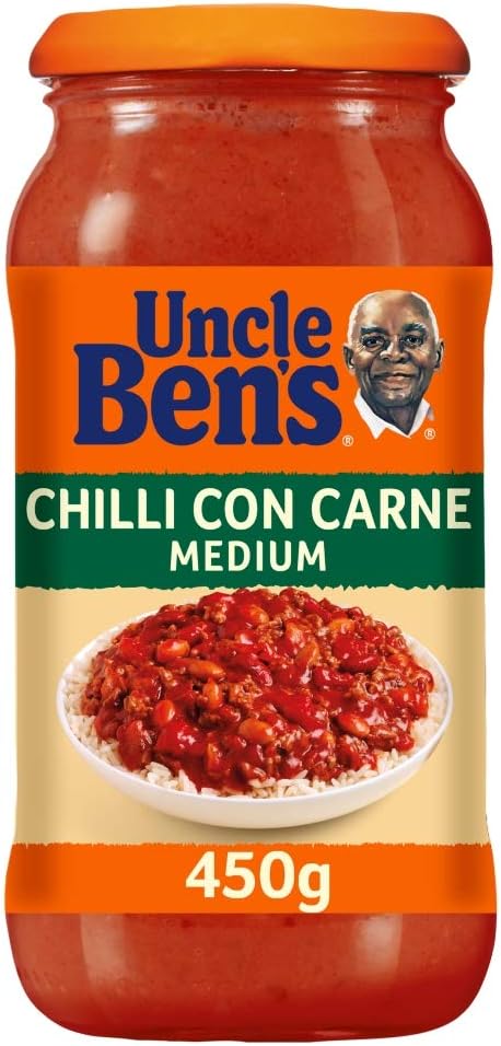 Uncle Ben's Chilli Con Carne Medium Sauce 450g