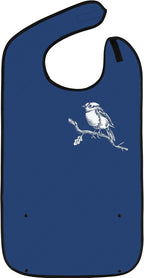 Adult Bibs for Eating: Reusable with Crumb Catcher Pocket - For Men and Women