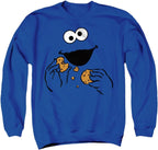 Sesame Street Big Face and Friends Costume Unisex Adult Crewneck Sweatshirt Collection