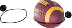 Black Wall Mount Ball Display Rack, Sports Ball Storage Holder for Basketball, Football, Soccer, Volleyball
