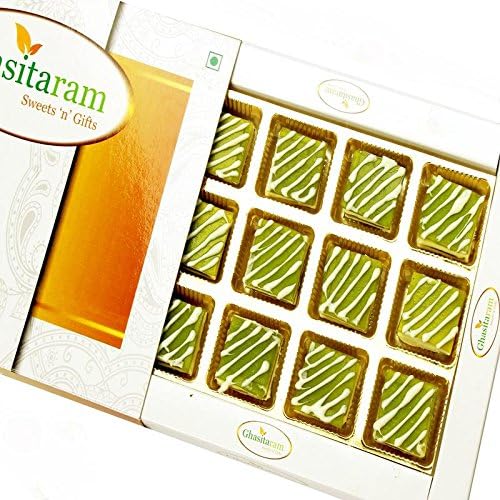 Ghasitaram Gifts Indian Sweets - Diwali Gifts - Diwali Sweets- Green Mango Bites 12 pcs