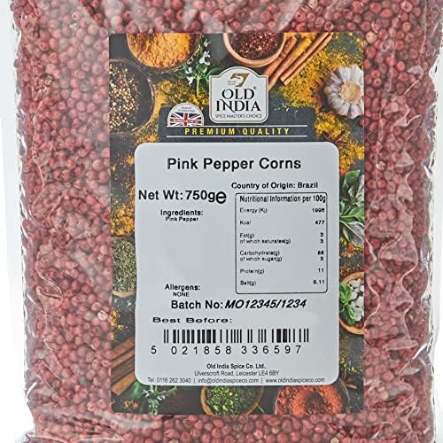 Old India Pink Pepper Corns 750 g