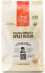 One Degree Organic Foods Organic Sprouted Spelt Flour, 80oz