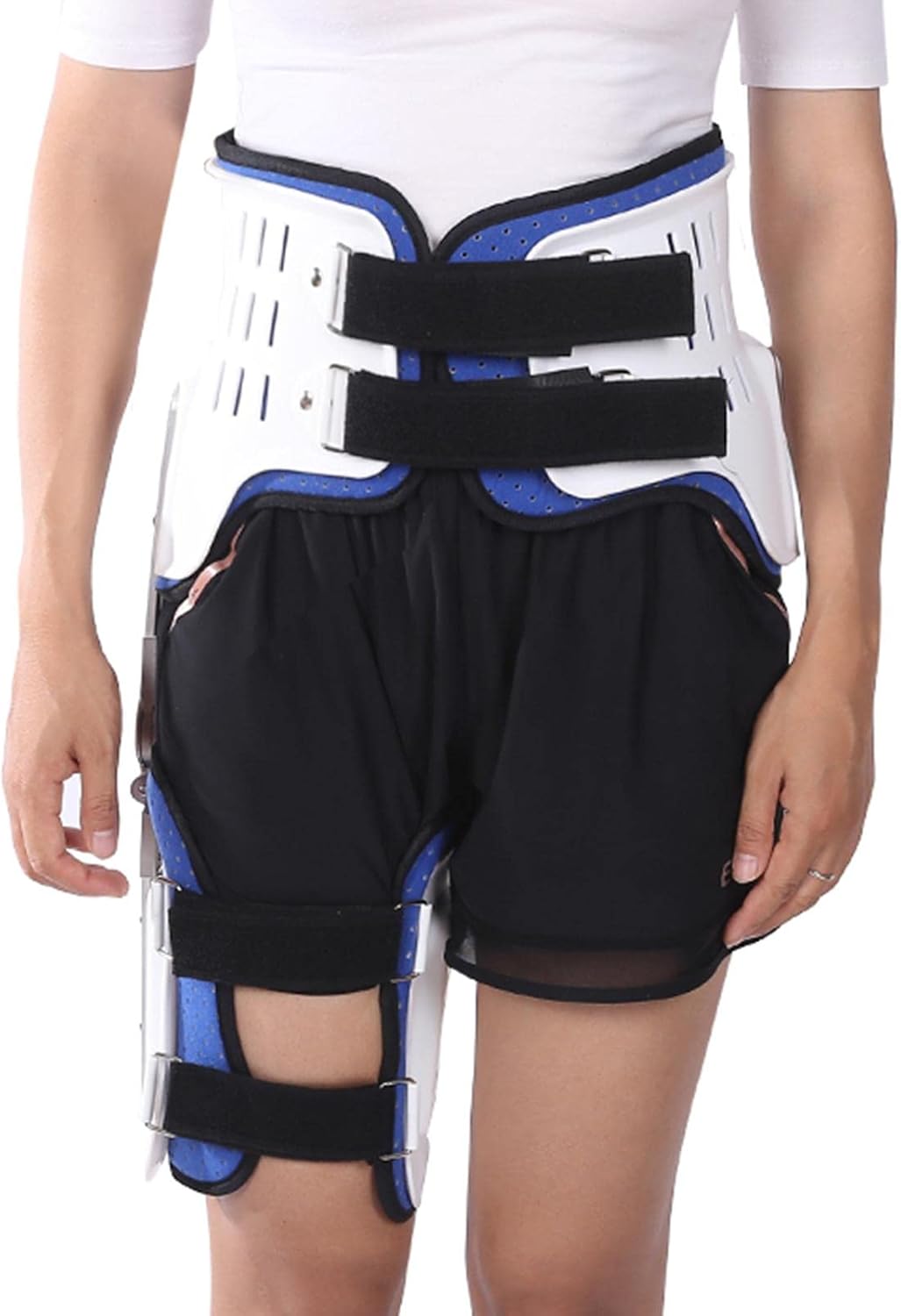 Hip Stabiliser Support Brace, Stabiliser Corrector Support Brace Adult Hinged Hip Abduction Orthosis for Hip, Sciatic Nerve Pain Relief，Both Legs