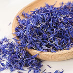 TooGet Blue Cornflower Petals, 100% Natural Centaurea Cyanus, Blue Dried Plower Petals for Homemade Lattes, Tea Blends, Bath Salts, Wedding Confetti, Gifts, Crafts – 0.5 OZ/15g