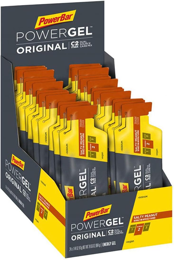 PowerBar PowerGel Original - Box of 24 (Salty Peanut)