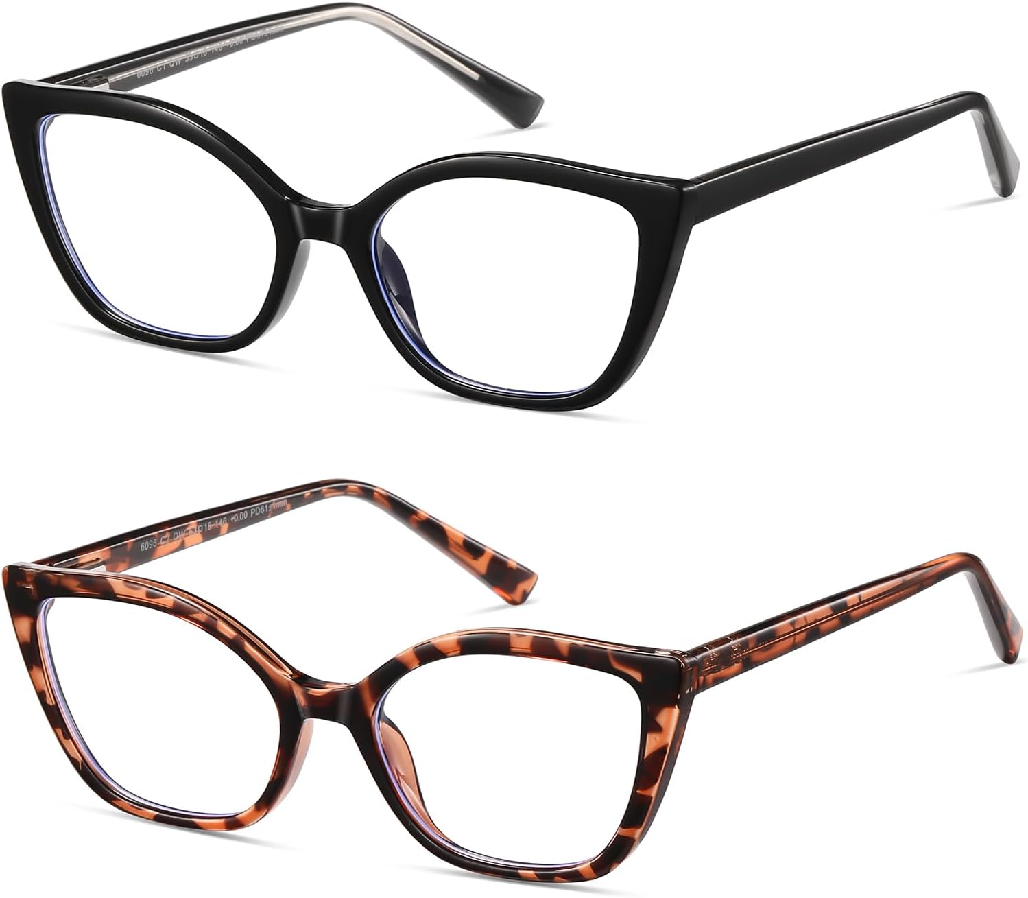 LKEYE Cat Eye Reading Glasses Women Blue Light Cute Computer Readers Stylish Spring Hinge Designer Retro Eyewear LK6096