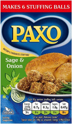 Paxo Sage and Onion Stuffing Mix - 85g - Pack of 8 (85g x 8)