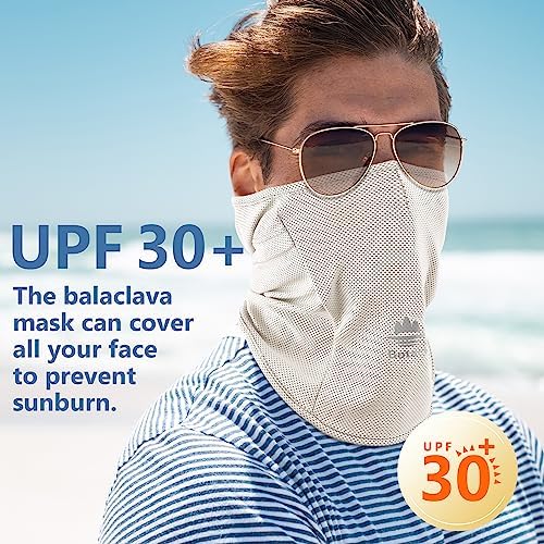 Balaclava Face Mask Sun UV Protection Breathable Full Head Mask for Men Women Skiing Cycling