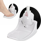 Dimeho Shower Foot Rest for Shaving Legs Foldable Pedicure Stand with Powerful Suction Cup Reusable Non-Slip Foot Stand Suitable for Inside Bathroom Shower Space-Saving Easy Installation