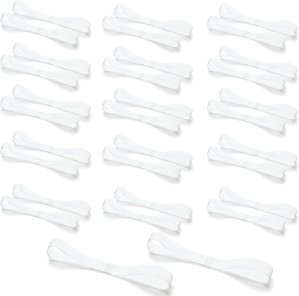 15 Pairs Transparent Invisible High Heel Shoe Straps, Clear Elastic TPU Ankle Straps, Adjustable Secure Anti-Slip Loose Shoes, Comfort Laces for Women, High Heel Support Anti-Loose