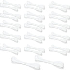 15 Pairs Transparent Invisible High Heel Shoe Straps, Clear Elastic TPU Ankle Straps, Adjustable Secure Anti-Slip Loose Shoes, Comfort Laces for Women, High Heel Support Anti-Loose