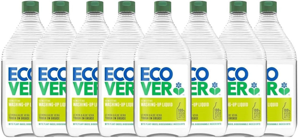 ECOVER Lemon & Aloe Washing Up Liquid, 950 ML