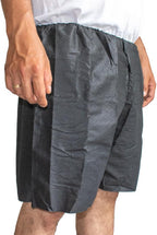 10 Pcs Disposable Shorts Medical with Elastic, SMS, Fluid Resistant, Unisex, Latex Free, Non-Sterile, for Clinics & Hospitals
