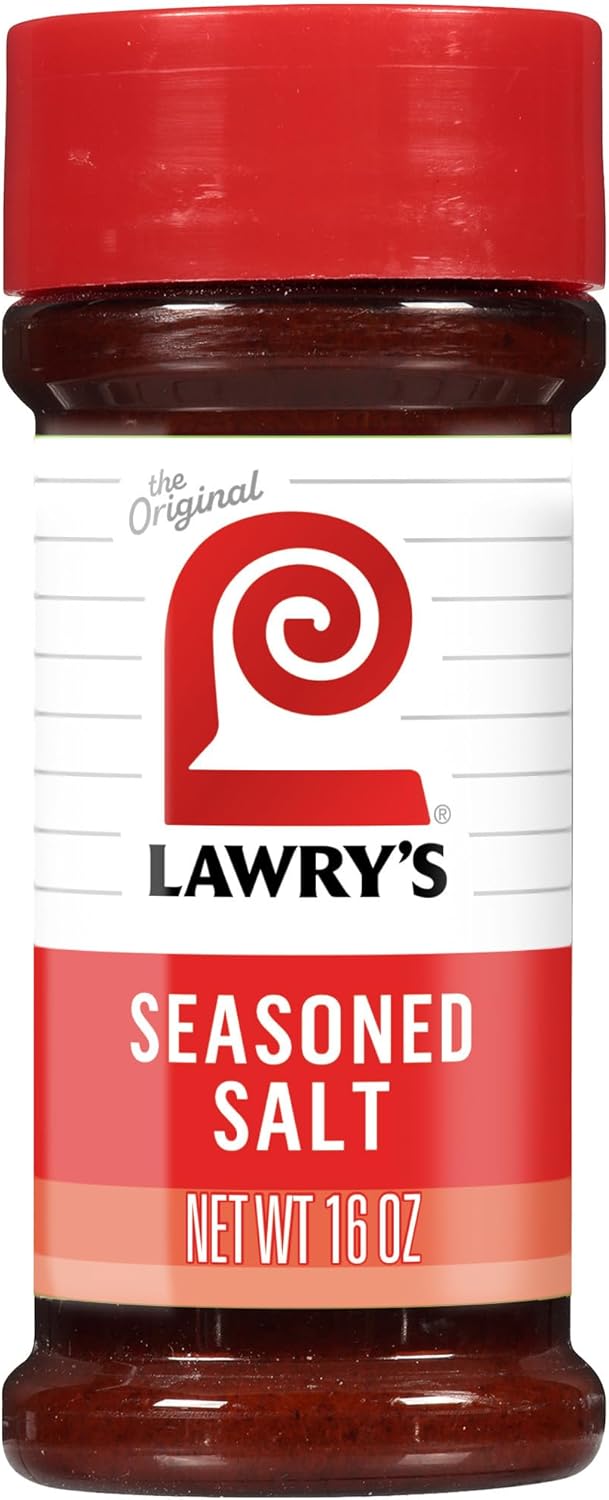 Lawry's Casero Original Seasoned Salt Shaker, Economy Size, 16 oz, Red Color