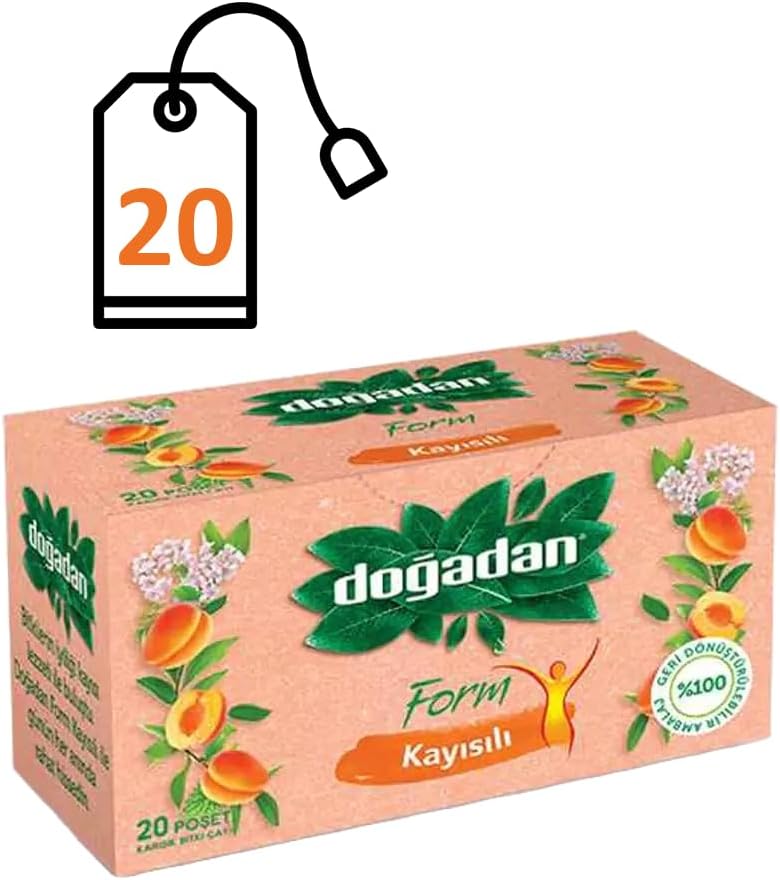 Dogadan Form Tea with Apricot - 20 Teabags