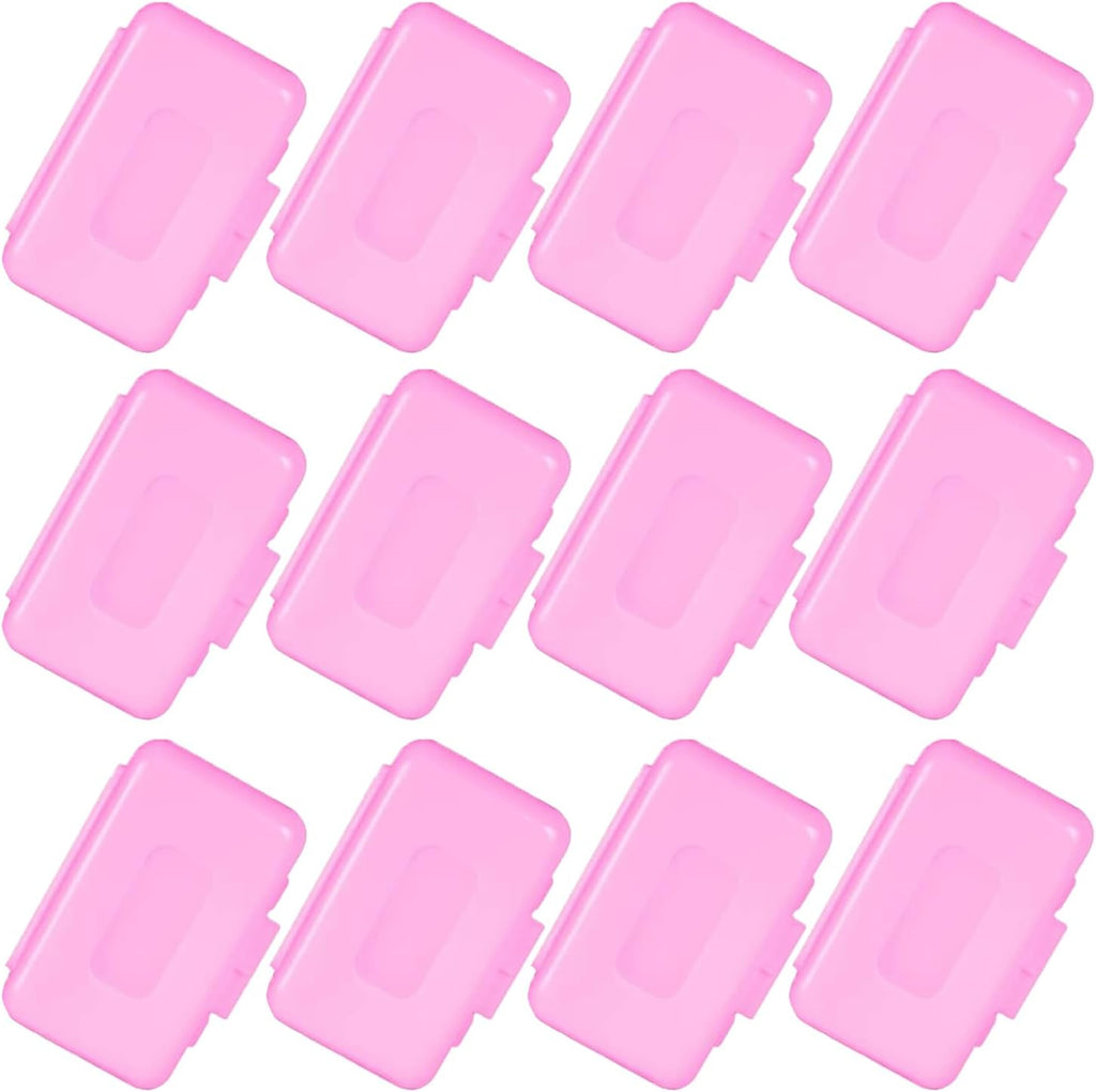 OBTANIM 12 Pack Pink Braces Wax Dental Care Orthodontic Wax for Braces Wearer
