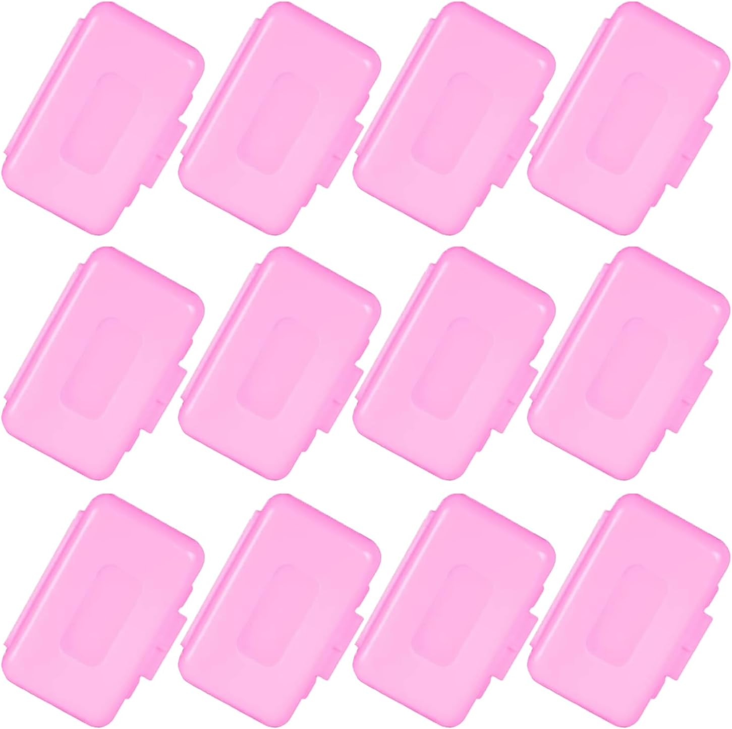 OBTANIM 12 Pack Pink Braces Wax Dental Care Orthodontic Wax for Braces Wearer