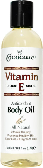 Cococare Natural Vitamin E Antioxidant Body Oil - Vitamin Therapy for All Skin Types - 8.5 fl oz