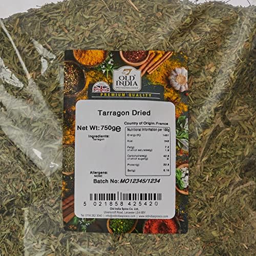 Old India Tarragon Dried 750 g