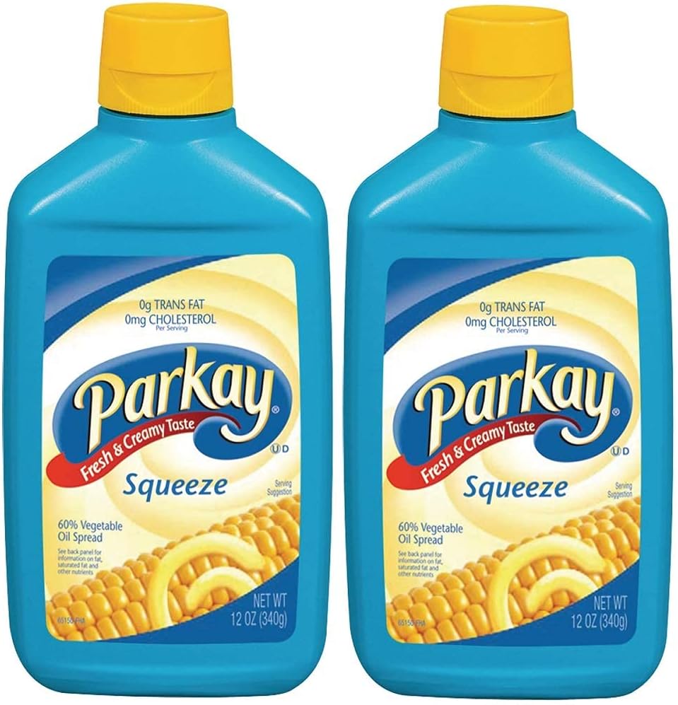 Parkay Margarine Squeeze Bottle 24 Total Ounces - Delicious and Convenient Butter Substitute - Includes Phoenix Rose Fridge Sticker