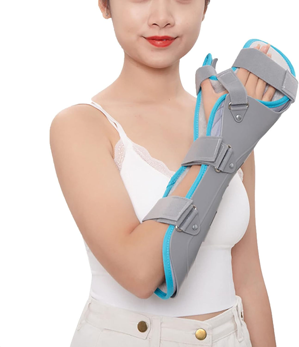 Stroke Hand Splint Resting Hand Splint Soft Resting for Flexion Contractures Comfortably Stretch and Rest Arthritis Tendonitis Carpal Tunnel Pain Functional Sprains Fractures,Right Hand